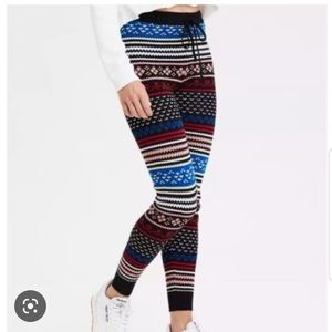 American Eagle Sweater Leggings Size S